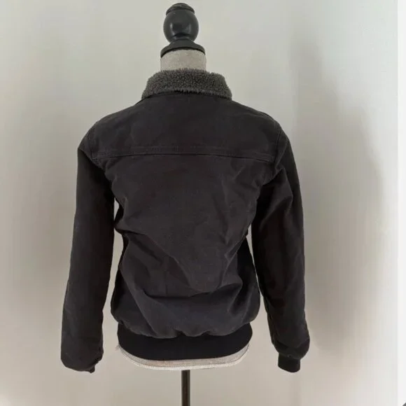 *DISCONTINUED-Wildwood-Carhartt Jacket | Black w/ Sherpa Lining | XS | VTG | EUC - Picture 4 of 5